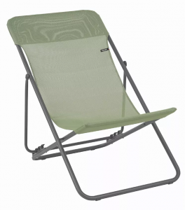 Homeroots.co 320613 Set Of 2 Moss Green European Folding Beach Chairs