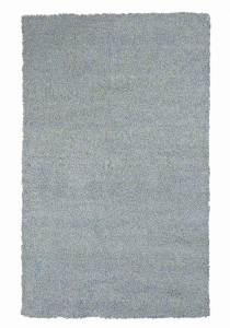 Homeroots.co 350083 8' X 11'  Blue Heather Shag Area Rug