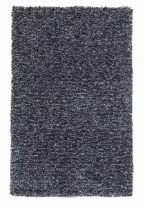 Homeroots.co 350084 8' X 11'  Black Heather Shag Area Rug