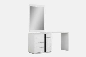 Homeroots.co 370701 48 X 18 X 33 White Double Dresser Extension