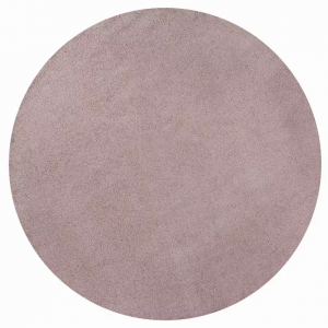 Homeroots.co 352638 6' Round  Polyester Rose Pink Area Rug