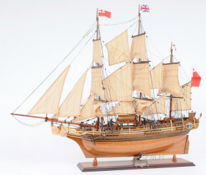 Old T107 Exclusive Edition Of The H.m.s. Bounty Model Ship