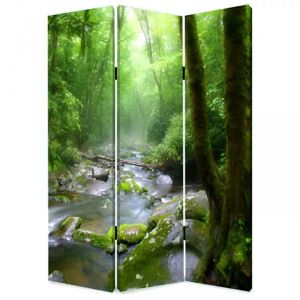 Homeroots.co 274623 1 X 48 X 72 Multi Color Wood Canvas Meadows And St