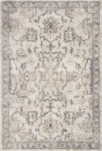 Homeroots.co 352931 5' X 7'  Polypropylene Ivory  Area Rug