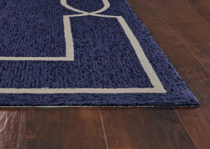 Homeroots.co 374939 60 X 84 Ocean Polypropylene Rug