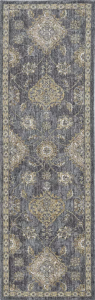 Homeroots.co 375279 63 X 91 Slate Grey Wool Rug