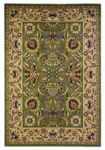 Homeroots.co 352417 5' X 7' Polypropylene Green Or Taupe Area Rug