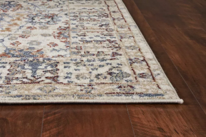 Homeroots.co 375330 91 X 130 Beige Polypropylene Rug