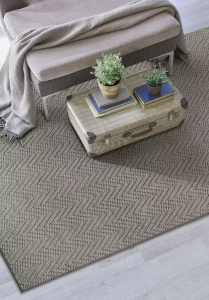 Homeroots.co 375174 78 X 114 Grey Jute Rug