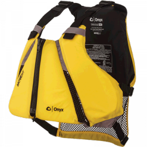 Seawide ONX-122000-300-040-14 Movevent Curve Life Vest, Yelow, Medlg