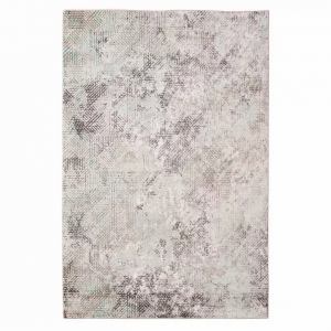 Homeroots.co 374115 3.93 X5.57 X 0.38 Gray  Polyester Area Rug