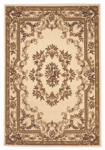 Homeroots.co 352462 5' X 7' Polypropylene Ivory Area Rug