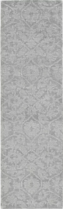 Homeroots.co 374732 96 X 132 Grey Wool Rug