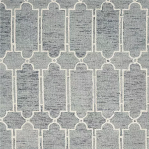 Homeroots.co 352550 5' X 7'  Wool Blue Area Rug