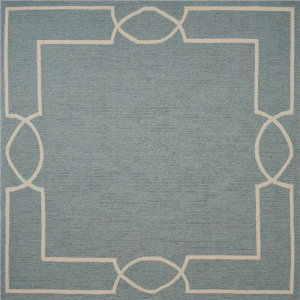 Homeroots.co 374946 96 X 132 Spa Polypropylene Rug