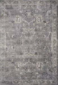 Homeroots.co 350058 7' X 9'  Polypropylene Grey Area Rug