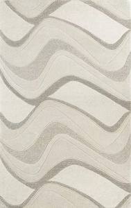 Homeroots.co 353109 5' X 8'  Wool Ivory  Area Rug