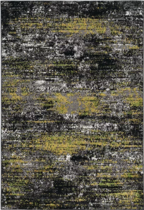 Homeroots.co 375400 63 X 91 Grey Polypropylene Rug