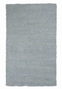 Homeroots.co 352644 5' X 7'  Polyester Blue Heather Area Rug