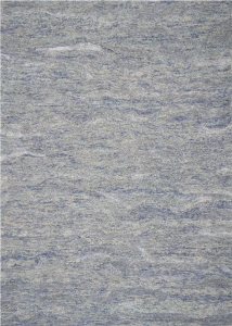 Homeroots.co 352947 5 X 7  Wool And  Viscose Ocean Blue Area Rug