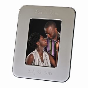 Creative 23700 Radius Frame, Nickel Plated Holds 4 X 6 Photo