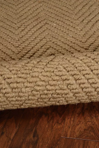 Homeroots.co 375168 78 X 114 Natural Jute Rug