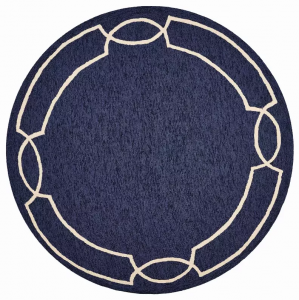 Homeroots.co 374940 78 X 114 Ocean Polypropylene Rug