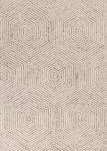 Homeroots.co 350502 9' X 12'  Wool Ivory  Area Rug