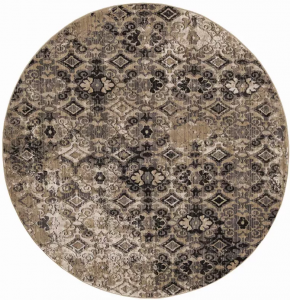 Homeroots.co 375640 96 X 120 Ivory Or Beige Polypropylene Rug