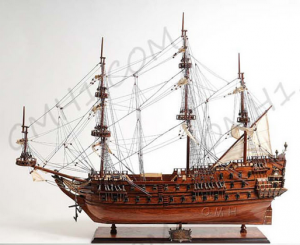 Old T086 Zeven Provincien Model Ship