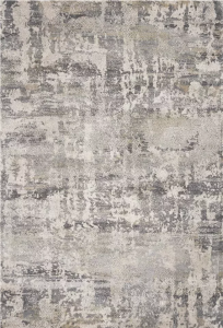 Homeroots.co 350274 8' X 13' Shade Of Gray Abstract Area Rug