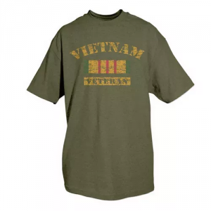 Fox 64-464 XXL Vietnam Veteran T-shirt Olive Drab - 2xl