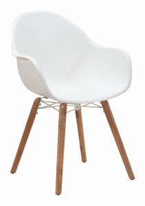 Zuo 703752 Tidal Dining Chair (set Of 4) White