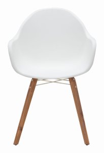 Zuo 703752 Tidal Dining Chair (set Of 4) White