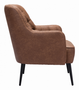 Zuo 109053 Tasmania Accent Chair Vintage Brown