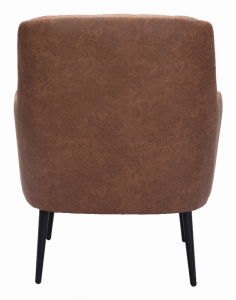 Zuo 109053 Tasmania Accent Chair Vintage Brown