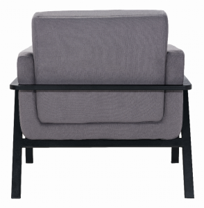 Zuo 100765 Homestead Lounge Chair Gray