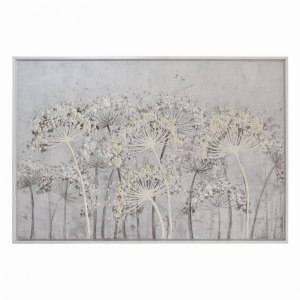 Plutus PBTH93462 Painting With Frame-oil On Canvas In Gray Metal