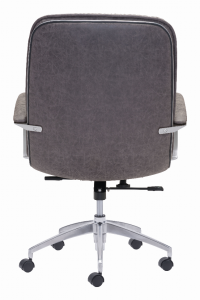 Zuo 100447 Avenue Office Chair Vintage Gray