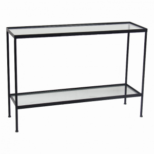 Plutus PBTH92773 Metal Plant Stand In Black Metal