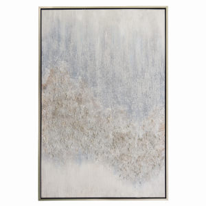 Plutus PBTH94622 Painting With Frame-oil On Canvas In Blue Natural Fib