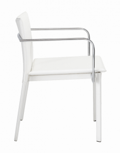 Zuo 404142 Gekko Conference Chair (set Of 2) White