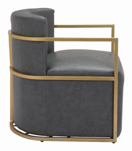 Zuo 102054 Xander Accent Chair Gray