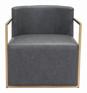 Zuo 102054 Xander Accent Chair Gray