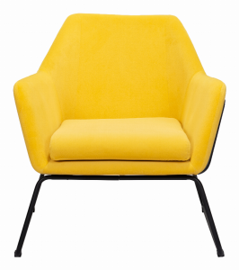 Zuo 109240 Jose Accent Chair Yellow