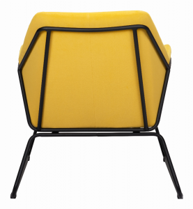 Zuo 109240 Jose Accent Chair Yellow