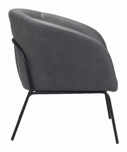 Zuo 109056 Quinten Accent Chair Vintage Gray