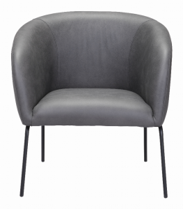 Zuo 109056 Quinten Accent Chair Vintage Gray