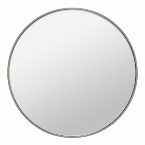 Plutus PBTH92840 Wall Mirror In Silver Metal