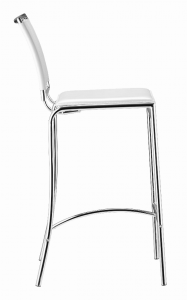 Zuo 300151 Soar Bar Chair (set Of 2) White